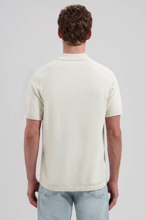 DSTREZZED Heren Polo's & T-shirts Pettar Polo Ecru - Foto 7