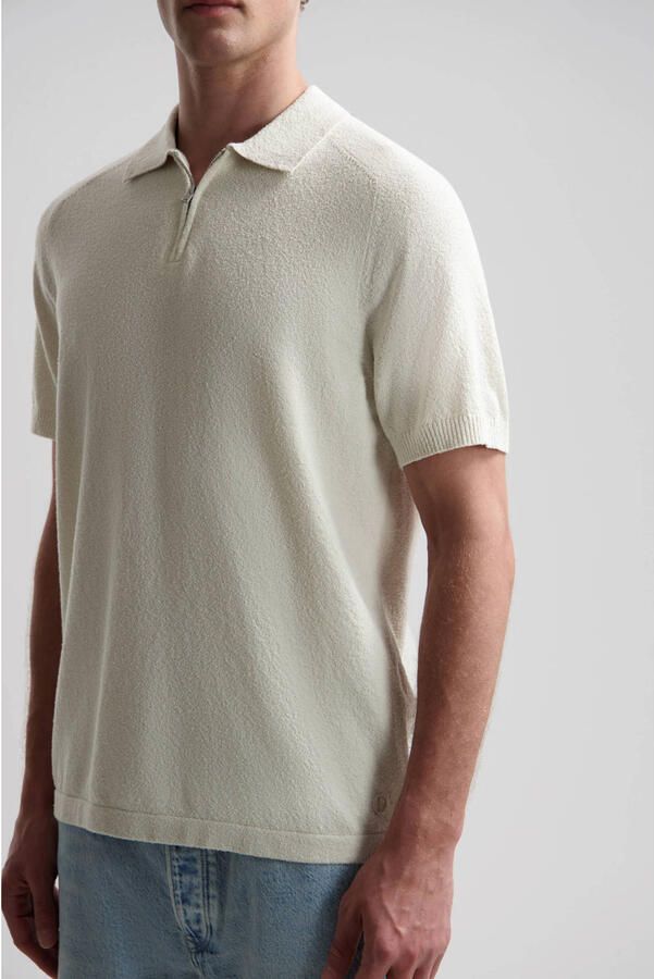 DSTREZZED Heren Polo's & T-shirts Pettar Polo Ecru - Foto 6