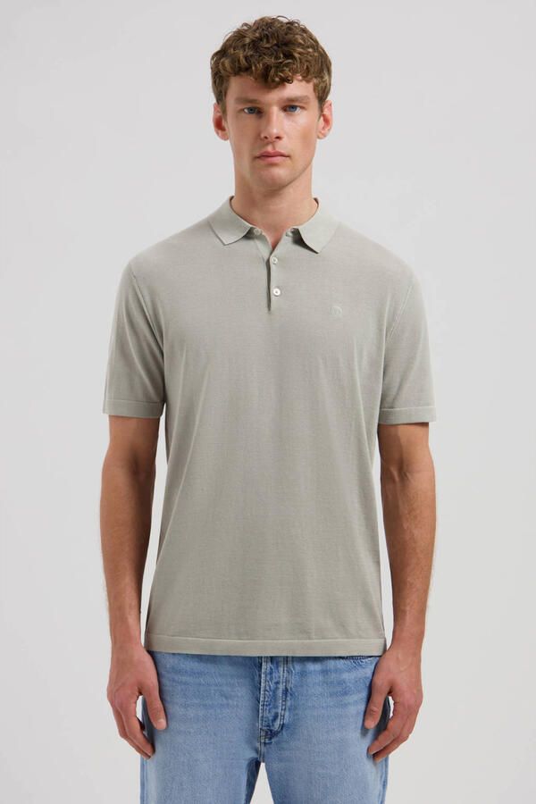 Dstrezzed regular polo grijs