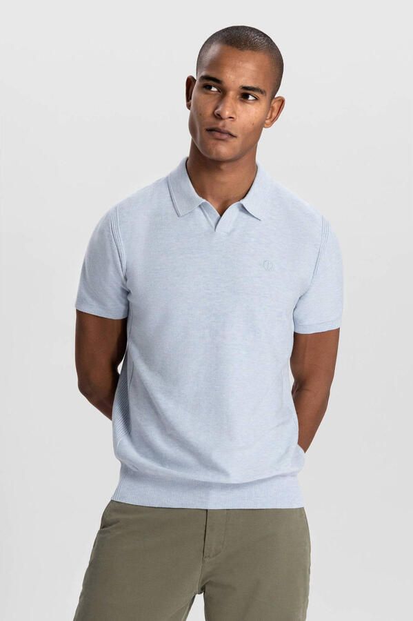 DSTREZZED Heren Polo's & T-shirts Mercury Short Sleeve Polo Blauw - Foto 5