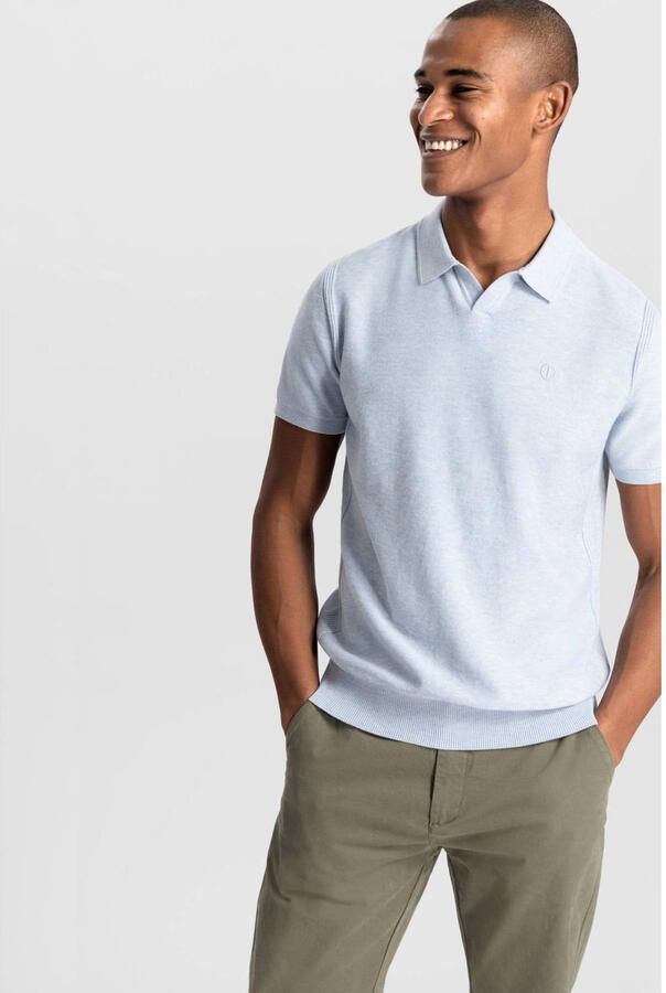 DSTREZZED Heren Polo's & T-shirts Mercury Short Sleeve Polo Blauw - Foto 6
