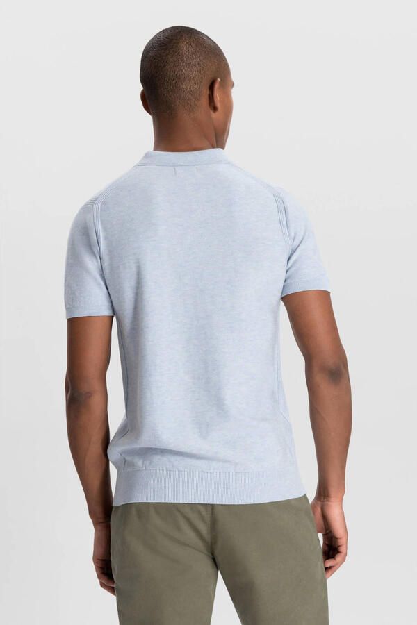 DSTREZZED Heren Polo's & T-shirts Mercury Short Sleeve Polo Blauw - Foto 7