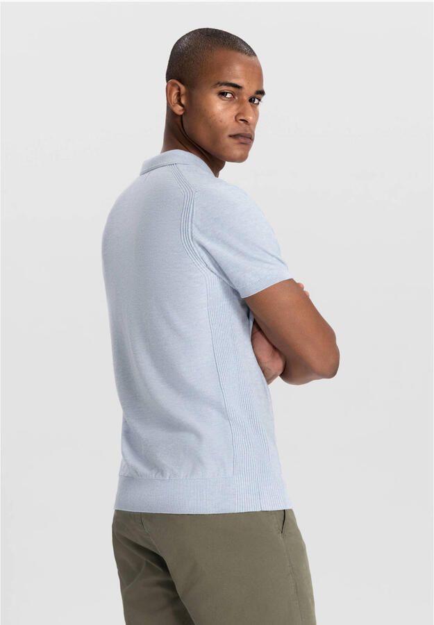 DSTREZZED Heren Polo's & T-shirts Mercury Short Sleeve Polo Blauw - Foto 6