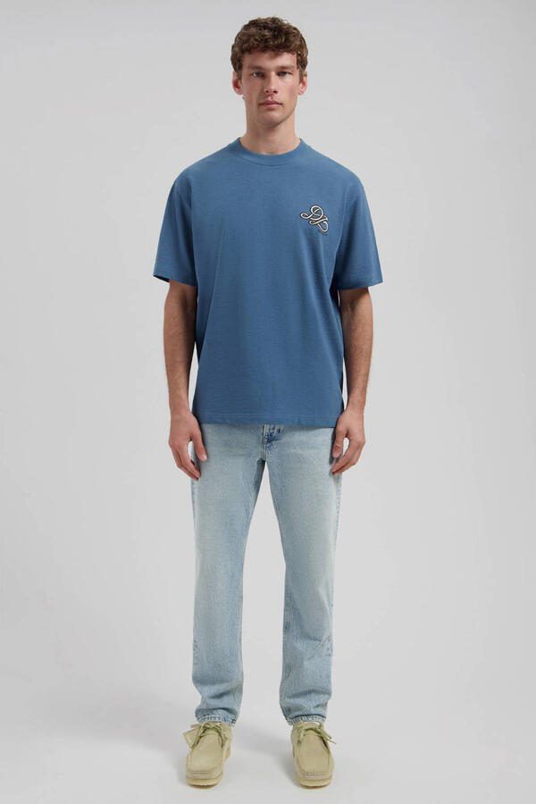 Dstrezzed regular T-shirt donkerblauw - Foto 3