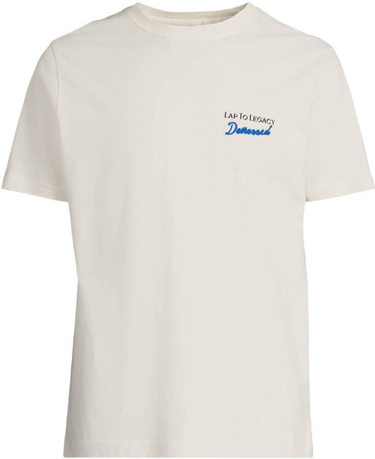 DSTREZZED Heren Polo's & T-shirts Nickolas Tee Ecru - Foto 5