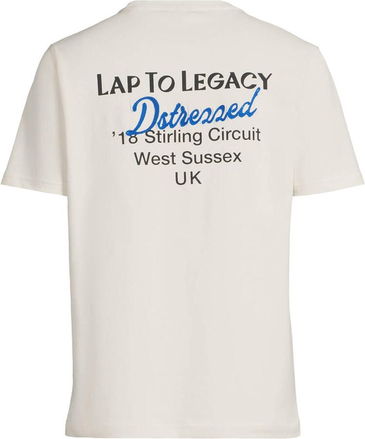 DSTREZZED Heren Polo's & T-shirts Nickolas Tee Ecru - Foto 6