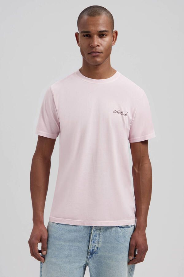 DSTREZZED Heren Polo's & T-shirts Nickolas Tee Lichtroze - Foto 5