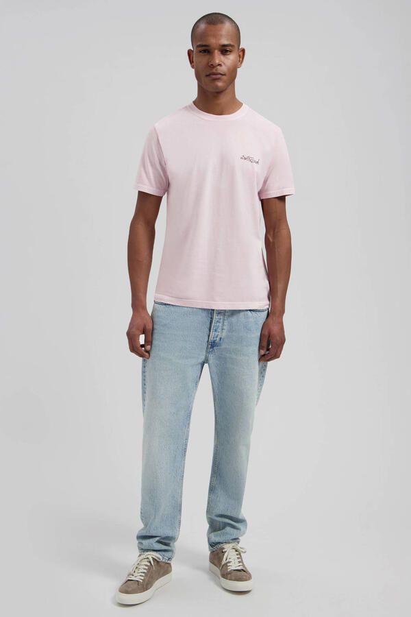 DSTREZZED Heren Polo's & T-shirts Nickolas Tee Lichtroze - Foto 7