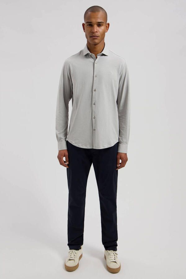 Dstrezzed slim casual overhemd grijs - Foto 2