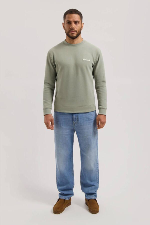 Dstrezzed sweater met backprint lichtgroen - Foto 2