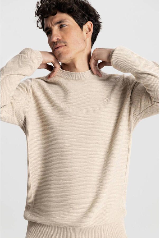 DSTREZZED Heren Truien & Vesten Mercury Crew Melange Slub Bruin - Foto 5