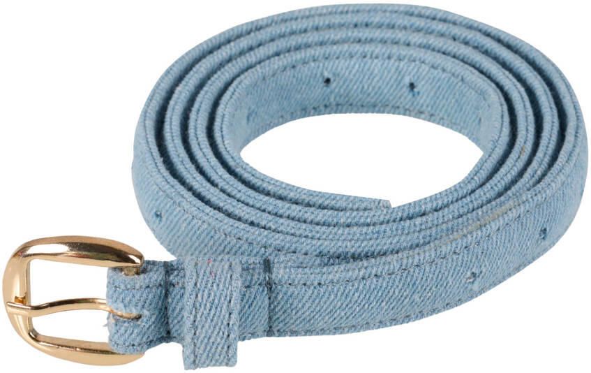 DWRS denim riem Fiji blauw