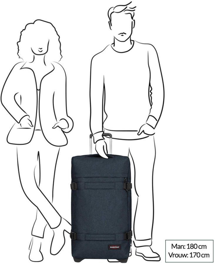 Eastpak Blauwe Reistas Transit'R L Triple Denim Blue Unisex - Foto 2