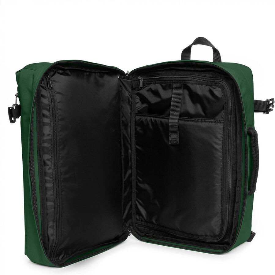 Eastpak Zachte bagage trolley TRANSIT'R PACK Black Reisetas sporttas reisbagage duffelbag