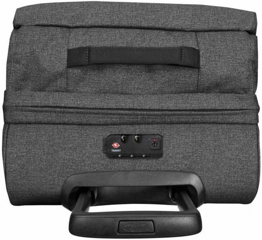 Eastpak Triple Denim Trolley voor stijlvol en praktisch reizen Grijs Unisex