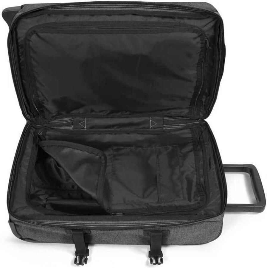 Eastpak Triple Denim Trolley voor stijlvol en praktisch reizen Grijs Unisex - Foto 2
