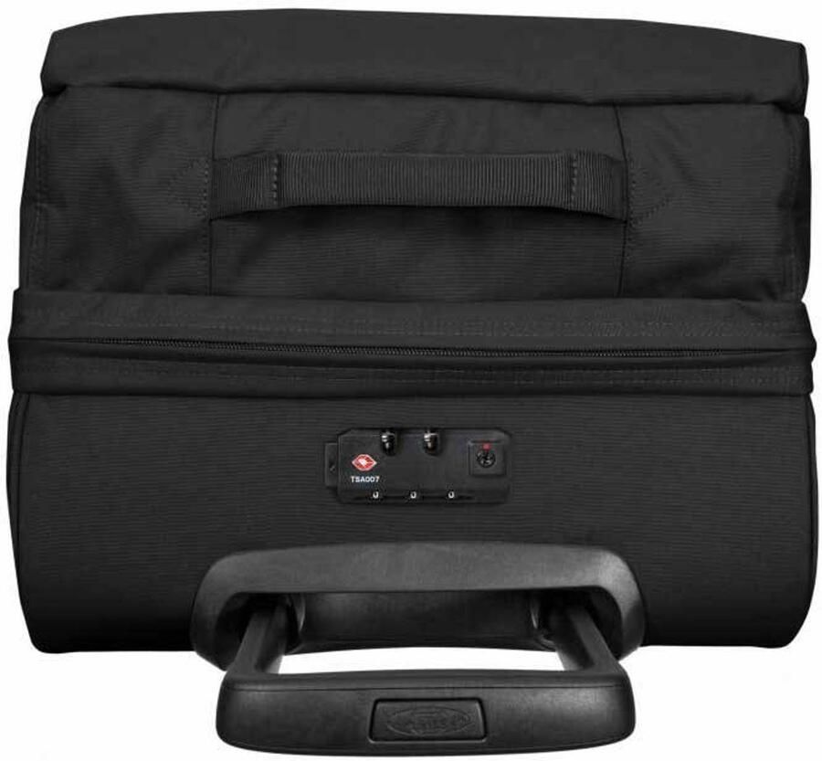 Eastpak Triple Denim Trolley voor stijlvol en praktisch reizen Black Unisex