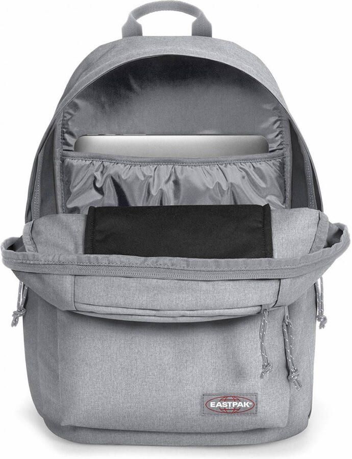 Eastpak Gewatteerde Dubbele Rugzak Gray