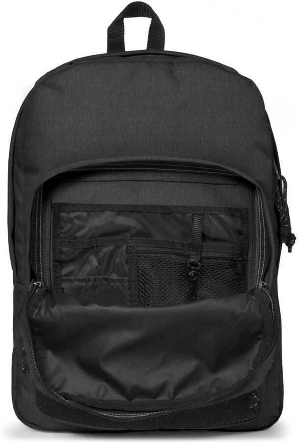 Eastpak Vrijetijdsrugzak PINNACLE Black bevat gerecycled materiaal (global recycled standard)