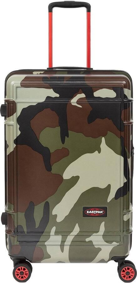 Eastpak trolley Resist'R Zip 68 cm. met camouflageprint kaki
