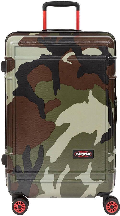Eastpak trolley Resist'R Zip 78 cm. met camouflageprint kaki