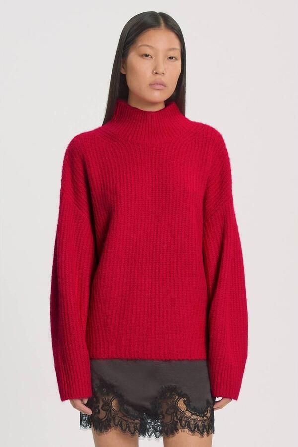 EDITED Dames Truien & Vesten Beth Jumper Rood