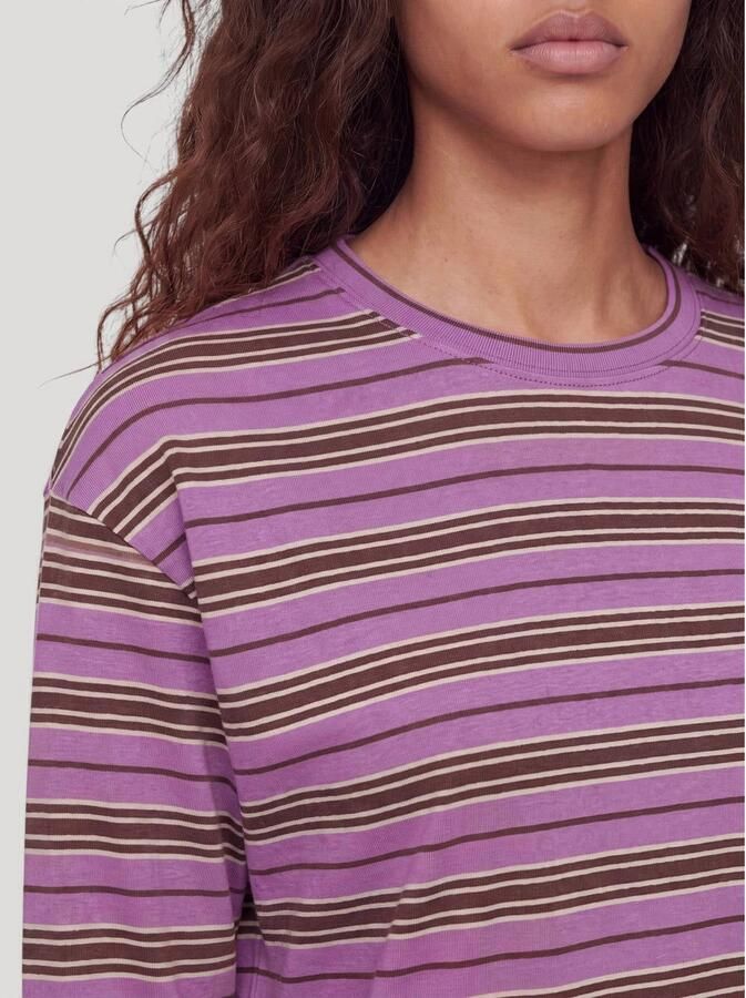 EDITED gestreept T-shirt meerkleurig - Foto 2