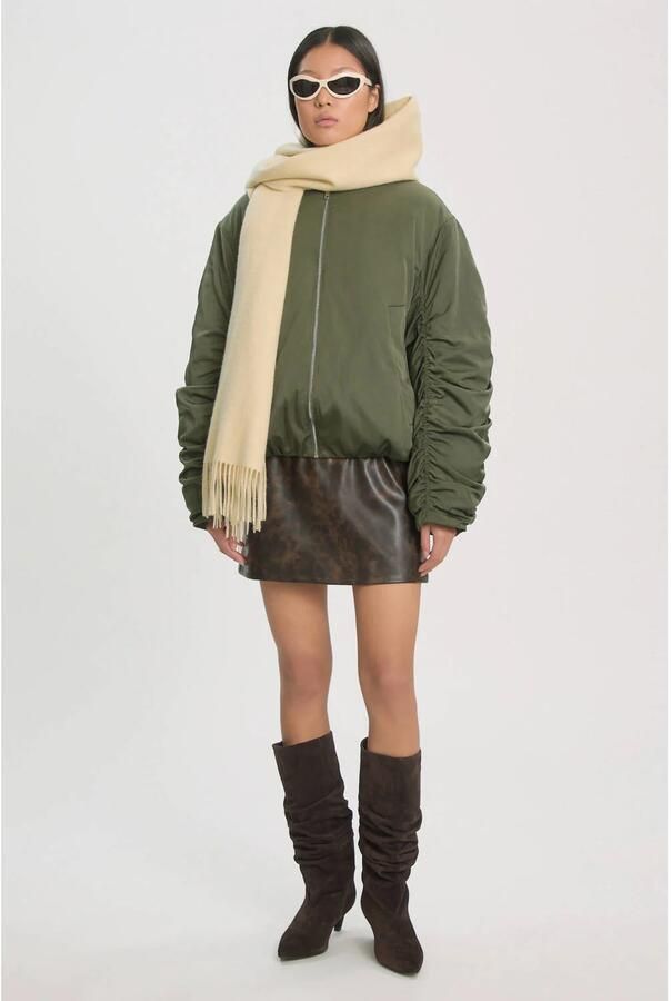EDITED Dames Jassen Zereena Jacket Donkergroen - Foto 6