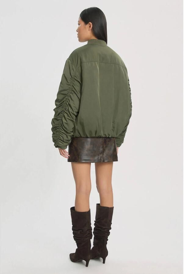 EDITED Dames Jassen Zereena Jacket Donkergroen - Foto 7