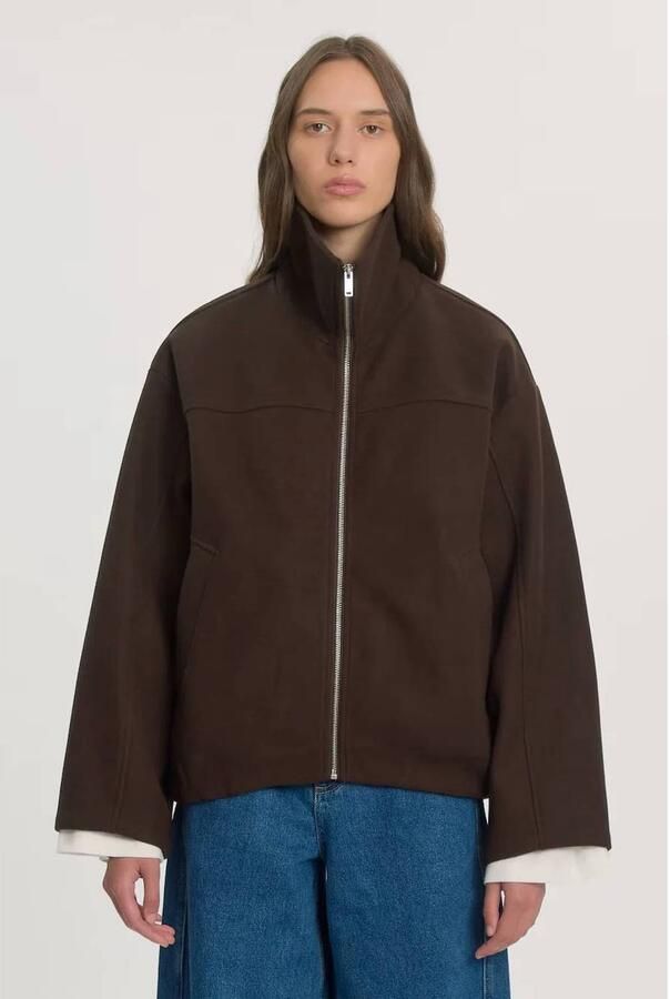 EDITED Dames Jassen Brodey Jacket Bruin