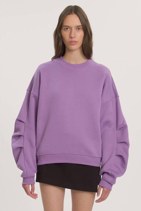 EDITED Dames Truien & Vesten Caio Sweater Paars - Foto 5