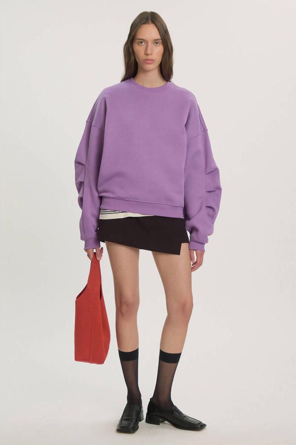 EDITED Dames Truien & Vesten Caio Sweater Paars - Foto 6