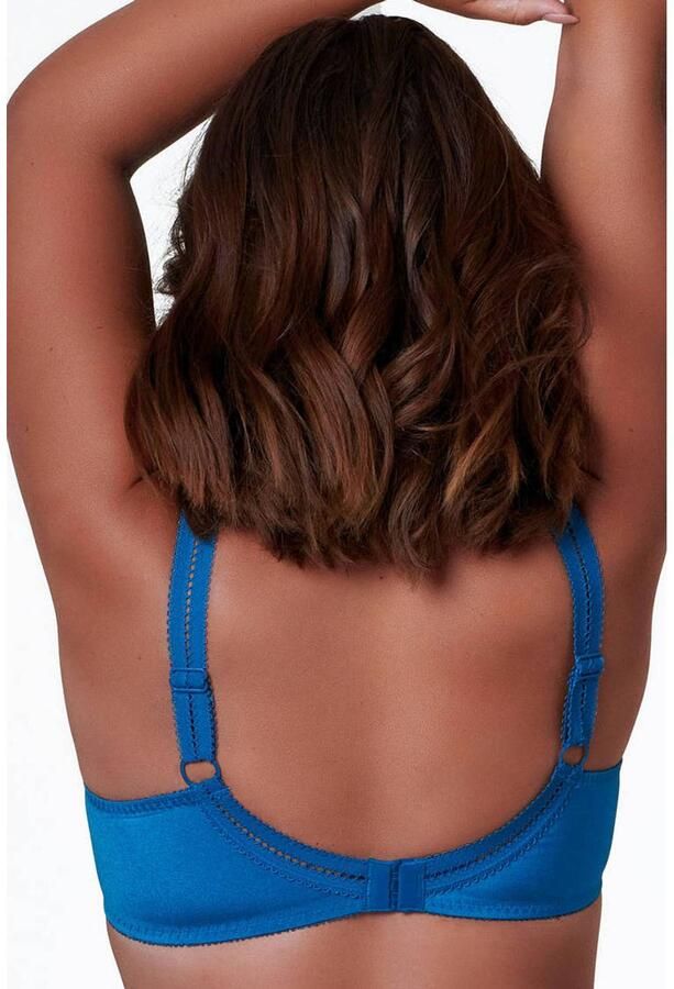 Elbrina niet-voorgevormde beugel-bh blauw - Foto 2