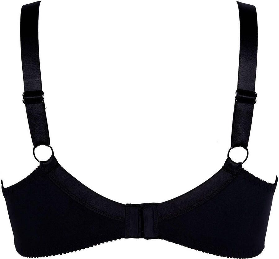 Elbrina Beugel-bh verstelbare bandjes zonder cup met beugel met kant met strik - Foto 2