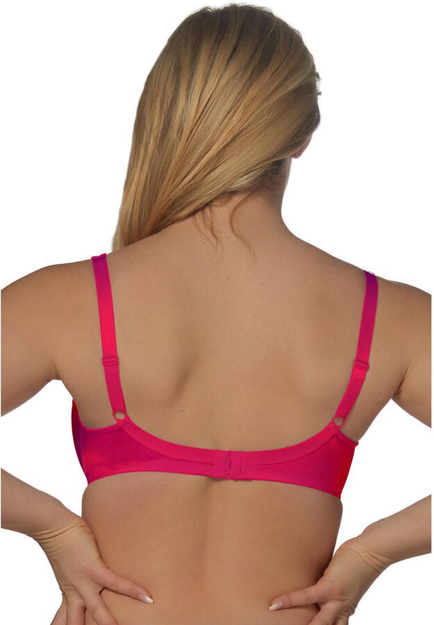 Elbrina voorgevormde beugelbh fuchsia - Foto 3