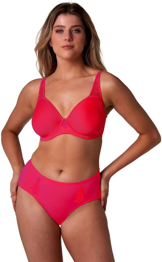Elbrina voorgevormde T-shirt-bh fuchsia - Foto 4
