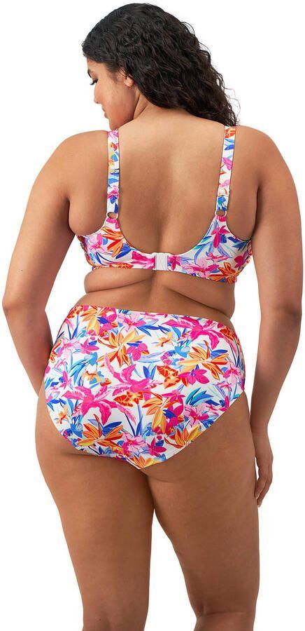 Elomi bikinislip Savaneta roze blauw wit - Foto 1