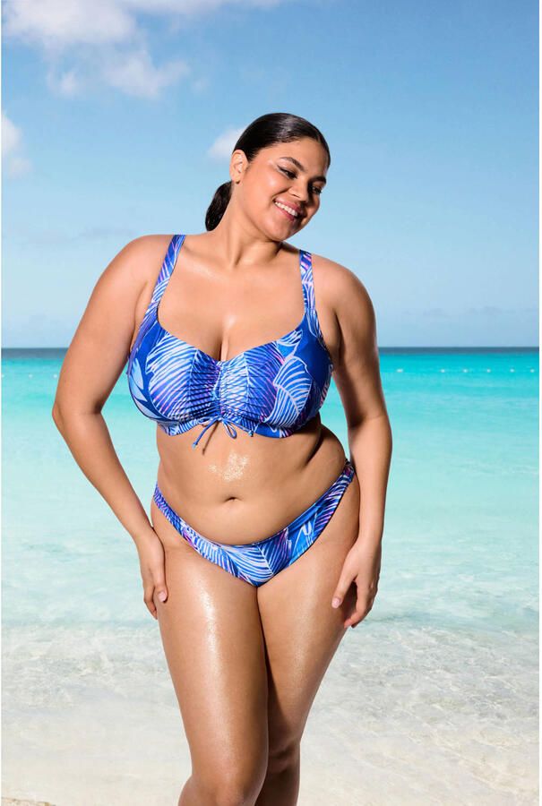 Elomi niet-voorgevormde beugel bikinitop Maluku Island blauw - Foto 2