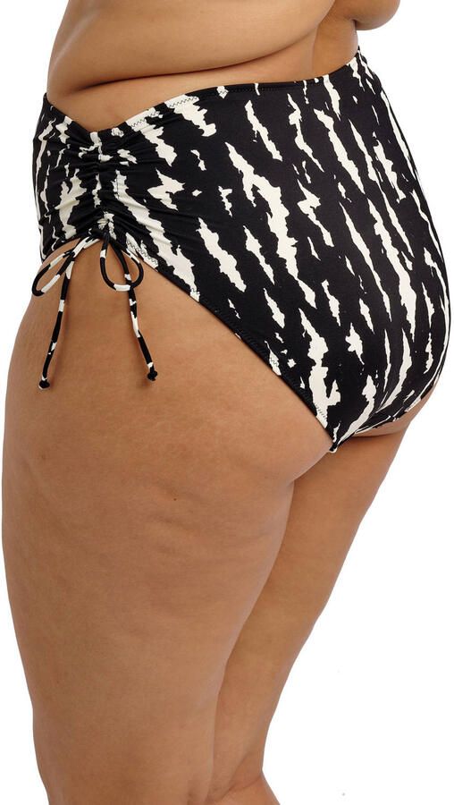 Elomi high waist bikinibroekje Echo Shell zwart wit - Foto 2