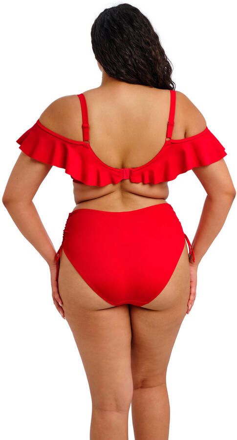 Elomi high waist bikinibroekje Plain Sailing rood - Foto 2