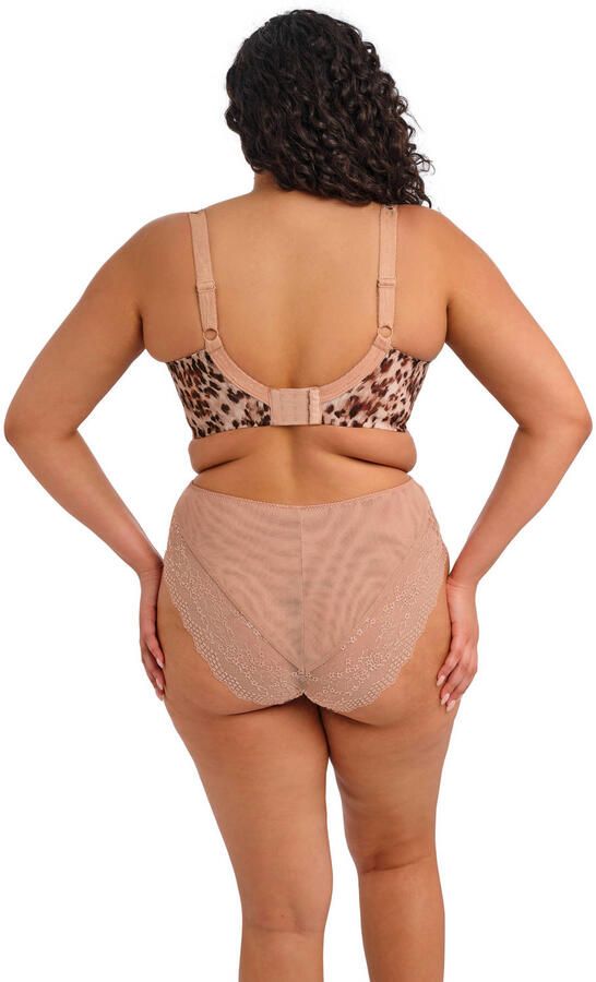 Elomi Lucie niet-voorgevormde kanten gebloemde beugel-bh beige - Foto 2