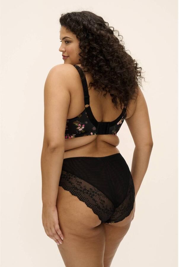Elomi Lucie niet-voorgevormde plunge beugel-bh zwart - Foto 3
