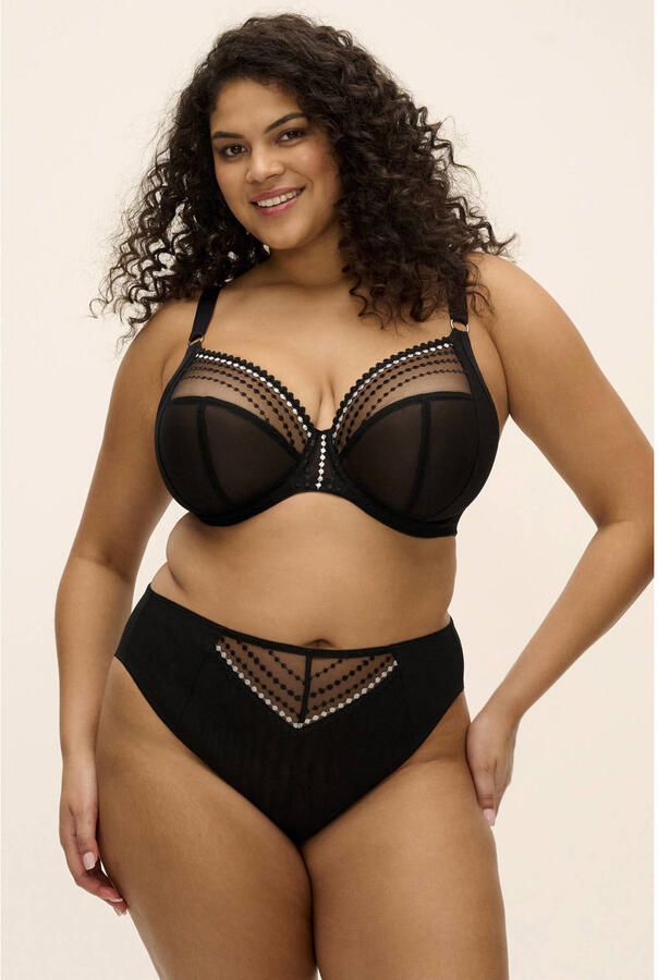 Elomi Matilda seamless brazilian slip zwart