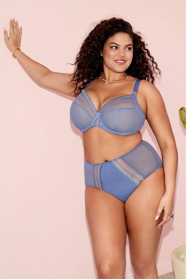 Elomi maxislip Matilda lichtblauw - Foto 2