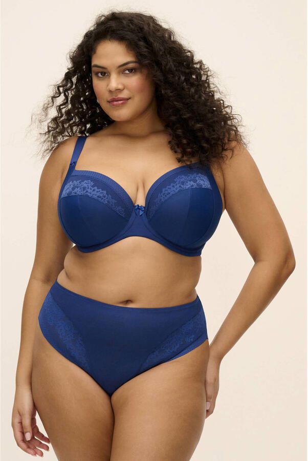 Elomi Nerina maxislip donkerblauw