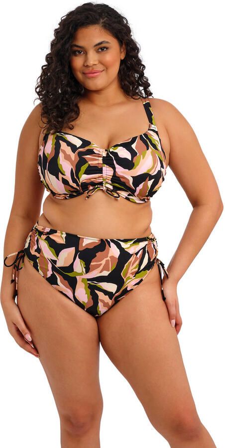 Elomi niet-voorgevormde beugel bikinitop Ocean Avenue zwart multi - Foto 3