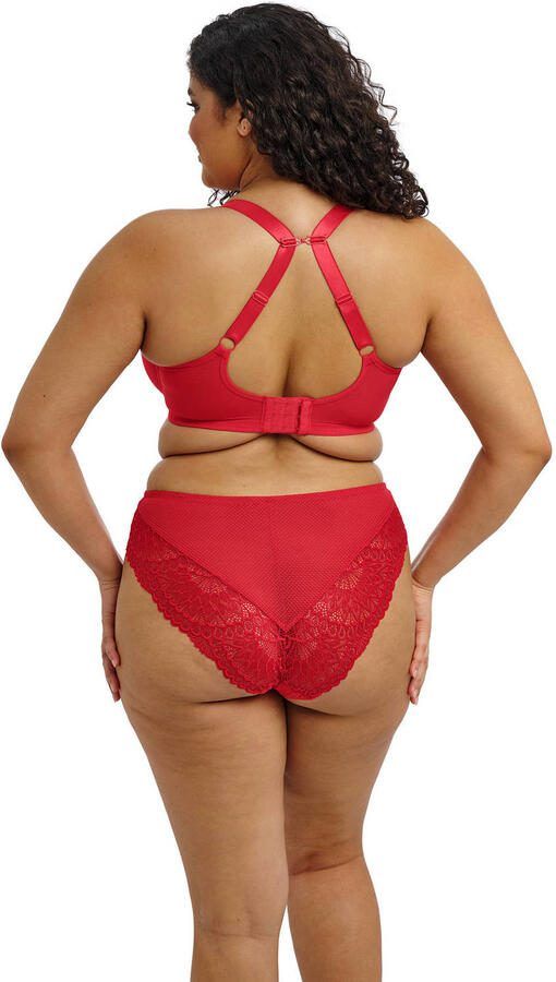 Elomi niet-voorgevormde beugelbh Tiernie rood - Foto 2