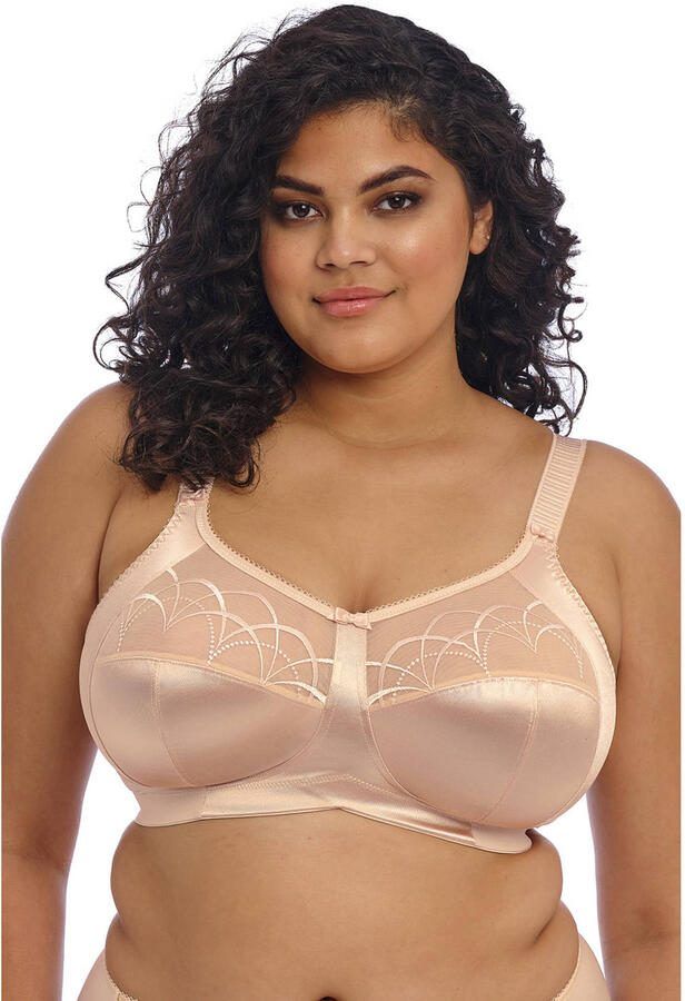 Elomi niet-voorgevormde bh zonder beugel Cate beige - Foto 2
