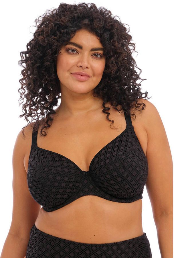 Elomi niet-voorgevormde crochet beugel bikinitop Bazaruto zwart - Foto 3