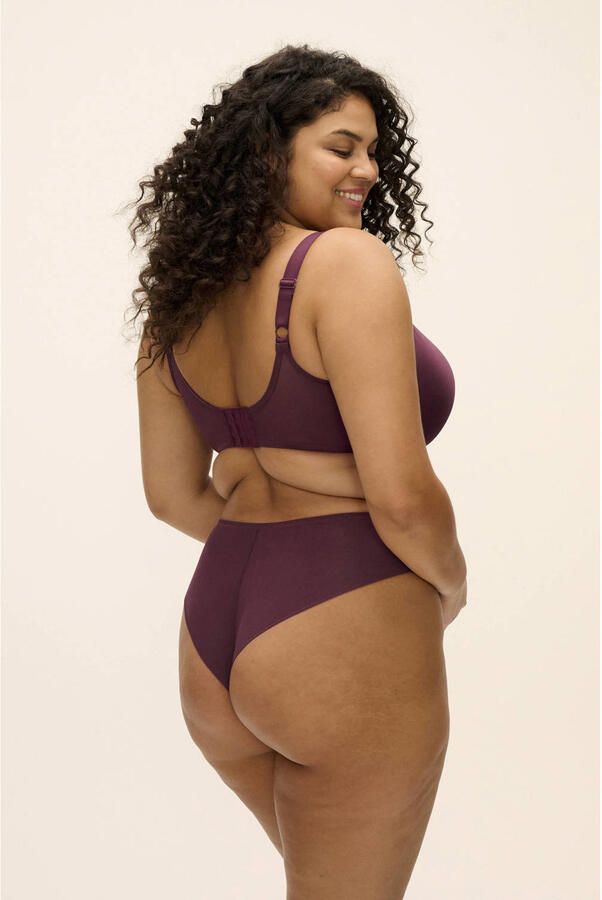 Elomi Smooth voorgevormde T-shirt-bh aubergine - Foto 3